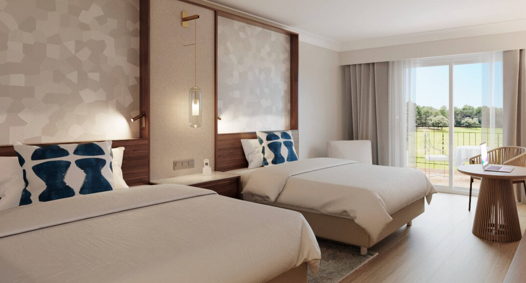 Denia Marriott La Sella Golf Resort & Spa Bagian luar foto A guest room at the hotel